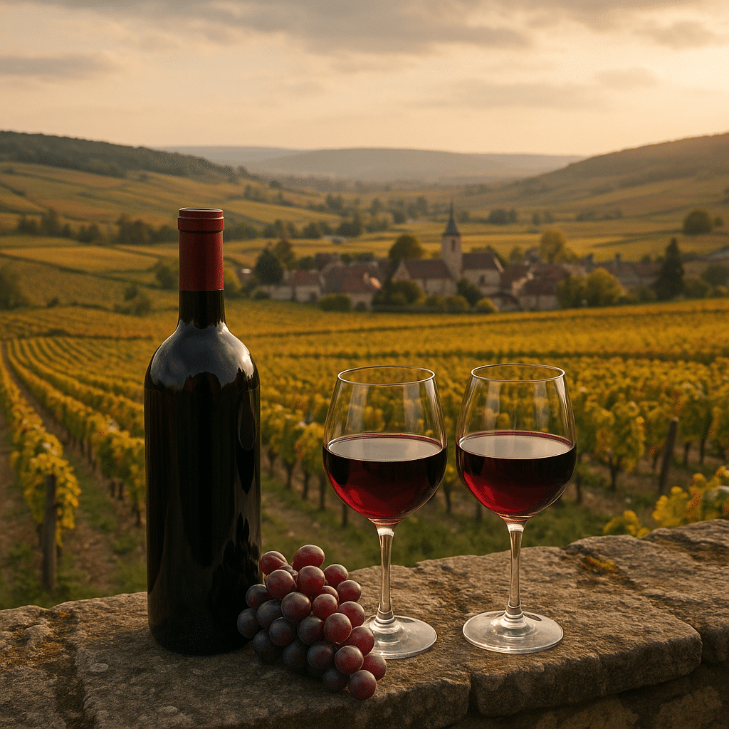 Oplev skønheden ved vine fra Bourgogne